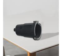 MonoSora Soporte para cápsulas con aguja de repuesto para cafeteras Keurig serie K10, K40, K60, K70, K75 y B31 B75, color negro