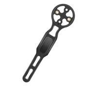 MonoSora Soporte para computadora de bicicleta, marco de extensión PA con cámara deportiva y soporte de luz, compatible con Garmin Edge Series, Bryton Rider Series y computadoras de bicicleta Cateye