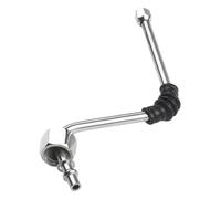 MonoSora Varita de vapor para DeLonghi EC680 EC685 Rancilio 155 ECP36.31 ECO310 ECP3420 Brazo de vapor de acero inoxidable de 6 mm con punta de 1/8 agujeros de repuesto