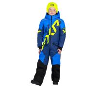 Monotraje FXR Cold Cross CX 26 Niño Azul/Azul oscuro/HiVis4 Azul,Azul oscuro,HiVis