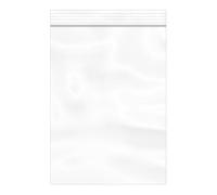 Monouso | 100 Bolsas con Cierre Zip a Presión, 16x22cm, Color Transparente, Autocierre, Bolsas de Plástico, Cierre a Presión, Usos Múltiples