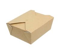 Monouso | 25 Cajas para Comida, 1150ml, Caja Americana, Envase Take away, Delivery, Restaurantes | 15x12x6,5cm, Perfecta para llevar