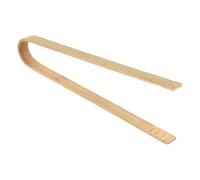 Monouso | 50 Pinzas de bambú desechables, 16cm, Bambú Natural, Pinzas de Degustación, Mini Pinzas de Bambú, Utensilios de Cocina, Pinzas para Pan, Biodegradables, Reciclables.