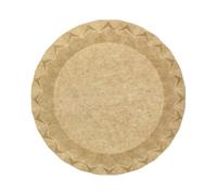 Monouso | 50 Platos de Cartón, Ø23cm, 245g/m² Desechables, Platos de Papel, Cartón Kraft, Cumpleaños, Bodas, Catering