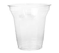 Monouso | 50 Vaso de Plástico PLA Transparente 330 ml | Biodegradable y Compostable | Ideal para Bebidas Frías, Smoothies y Take-Away | Pack de 50 unidades