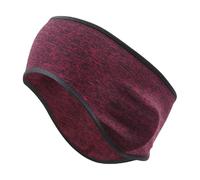 Monozoz Calentadores de oídos, orejeras de forro polar suave para mujer, banda para el sudor que absorbe la humedad, equipo elástico para correr, diadema para clima frío para hombres y mujeres
