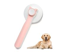 Monozoz Cepillo de aseo para gatos, peine de aseo para gatos, cepillo de masaje para mascotas, cepillo de aseo para gatos y perros, cepillos para gatos y perros, cepillos para gatos para quitar la