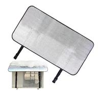 Monozoz Cubierta para Aire Acondicionado de Ventana,Protector Para Unidad Externa De Aire Acondicionado | Cubierta Aislante Contra Sol Y Residuos Para Casa Apartamento Residencia Estudiantil