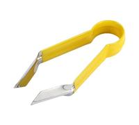 Monozoz Extractor de tapa de fresa, Extractor de varilla de fresa, Pelador multifuncional para ojos con piña, Cortador de tomate, Gadget de cocina portátil para frutas y verduras