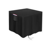 Monozoz - Funda de chimenea cuadrada para exterior rectangular, cubierta de mesa impermeable para protección del brasero, cubierta de protección contra fugas para el hogar para uso