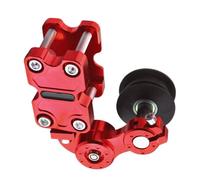 Monozoz Herramienta de ajuste de cadena de motocicleta, guía de tensión de ajuste automático de cadena para motos de cross, accesorio de engranaje de tensión de cadena modificado para ATV, motos de