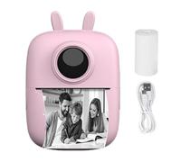 Monozoz Impresora de calcomanías, impresoras de etiquetas sin tinta de 1000 mAh, etiquetadora y máquina de calcomanías, impresora inalámbrica pequeña portátil para tarjetas de memoria, diarios, notas