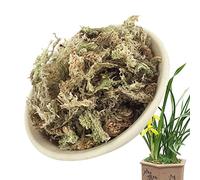 Monozoz Musgo Sphagnum de orquídea, Musgo Sphagnum Natural | Orquídeas Naturales secas Sphagnum,Flores en Maceta Sphagnum para decoración de terrarios, orquídeas Sphagnum para suculentas