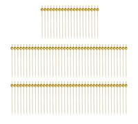 Monozoz Palillos de dientes de cóctel para aperitivos, 100 pinchos de frutas, agitadores de bola de discoteca, para charcutería, barbacoa, sándwich, Navidad, , suministros para interiores y
