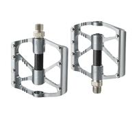 Monozoz Pedales de bicicleta - Pedal plano de aleación de aluminio - Rodamientos sellados, antideslizantes, ergonómicos, ligeros, repuesto para ciclismo, turismo, ciclismo de sendero