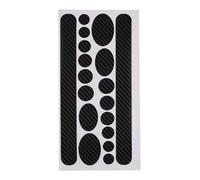 Monozoz - Pegatina Protectora básica para Bicicletas, Pegatinas para Bicicletas, protección del Marco de Cadena de | Película Adhesiva Protectora de Marco, Protector básico, Pegatina Protectora