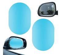 Monozoz Película protectora anti-deslumbramiento para retrovisores laterales de coche, adhesivo anti-lluvia para retrovisores, película para retrovisor lateral, impermeable, adhesivo de protección