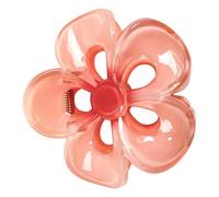 Monozoz Pinzas para el pelo con forma de flor de sujeción fuerte, pasadores para el pelo para mujer, accesorios de peinado, pinzas grandes antideslizantes para el pelo para playas