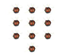 Monozoz Portacebos de - Portacebos Multiples Anzuelos Fondo Invertido | Cebadero de Agua Dulce para Alimentos en Bloques Pellets en Polvo de Carpas Tilapias Anguilas