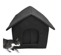Monozoz Refugio para Gatos Salvajes - Tienda para Cachorros A Prueba De Frio,Impermeable Suministros para Mascotas Tela Oxford Animales Salvajes Tienda Perrera para Exteriores Balcones Porches Gatos