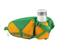 Monozoz Riñonera con Soporte para Botella de Agua, cinturón para Botella de Agua para Correr - Bolsa de cinturón Ajustable para Senderismo | Riñonera de hidratación, riñonera Diaria compacta y Ligera