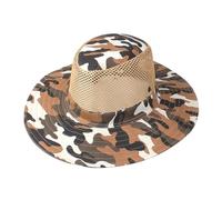 Monozoz Sombrero Boonie Camuflage,Sombrero Boonie Camuflage, Sombrero bob Boonie Cap para la pesca, Sombrero de sol de ala ancha, Sombrero de senderismo con borde de protección UV para pescadores, 03