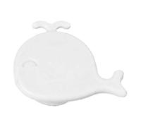 Monozoz Tapones de desbordamiento para fregadero de lavabo, sellador de cubierta de agujero | Tapa redonda de desbordamiento para fregadero de cocina en forma de ballena
