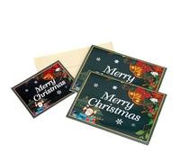 Monozoz Tarjetas de Navidad con sobres, tarjetas de regalo creativas | Tarjetas de regalo de Navidad 3D con sobres | Hombres, mujeres, niñas, jóvenes, adolescentes, abuela, abuelo, esposa, marido