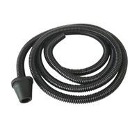 Monozoz Tubo de vacío de empuje manual, tubo colector de polvo para cepilladora de mano | Manguera de cepilladora manual para recolección de polvo,Tubo de succión potente de 13 pies,