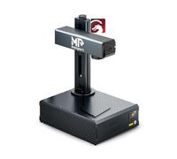 Monport GA 50W Grabador Láser de Fibra Integrado con LightBurn, Máquina Grabado y Corte Láser con Autofocus, Grabadora Laser Portátil, Cortador Láser de Fibra para Madera Metal Acrílico