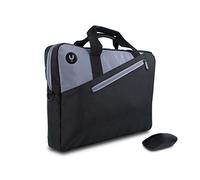 Maletín + Ratón Inalámbrico Monray Master Kit Black 15.6"