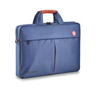 NGS Maletín portátil MONRAY SEAMAN hasta 15.6" con bolsillo exterior, correa y protección Azul