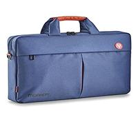 MONRAY NGS SEAMAN - Maletin para Portátil de 15.6" con Bolsillo Exterior en Color Azul, Gran Protección, Cinta de Hombro