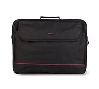 MONRAY Passenger - Maletín de Nylon para Portátil hasta 16", Color Negro
