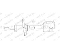 MONROE Amortiguador Gas Presión Eje Delantero Izquierdo Para Opel Karl C16