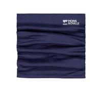 Mons Royale - Bragas de cuello - Double Up Merino Neckwarmer Midnight de Lana - Azul marino Azul marino one size