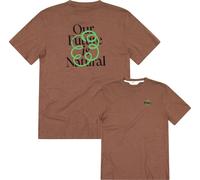 Mons Royale - Camisetas - Yonder Merino Organic Cotton T-Shirt M Mocha de Lana - Talla L - Marrón Marrón L