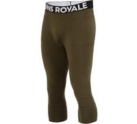 MONS ROYALE Cascade Flex 200 3/4 Legging - Hombre - Verde - talla M- modelo 2026