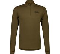MONS ROYALE Cascade Merino B c285:c333se Layer 1/4 Zip Ls - Hombre - Verde - talla M- modelo 2026