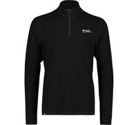 Mons Royale Cascade Merino Base Layer 1/4 Zip, camiseta térmica, hombre, negro L(52) Black