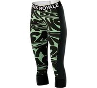 MONS ROYALE Cascade Merino Base Layer 3/4 Legging W - Mujer - Verde - talla M- modelo 2026