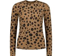 Mons Royale Cascade Merino Base Layer, camiseta térmica, mujer, marrón 34(XS) Aoraki Lily Toffee