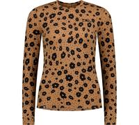 Mons Royale Cascade Merino Base Layer, camiseta térmica, mujer, marrón 34(XS) Aoraki Lily Toffee