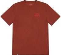 Mons Royale - Ropa de senderismo - Icon Merino T-Shirt Cinnamon de Lana - Talla L - Marrón Marrón L