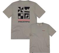 Mons Royale - Ropa de senderismo - Icon Merino T-Shirt Dried Sage de Lana - Talla L - Verde Verde L