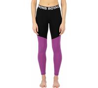 Mons Royale - Ropa interior térmica mujer - Cascade W Merino Base Layer Legging Purple Bolt para Mujer de Lana - Talla M - Rosa Rosa M