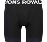 Mons Royale - Ropa MTB - M Epic Merino Bike Liner Black de Lana - Talla XL - Negro Negro XL