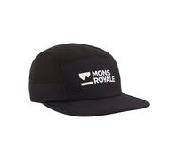 Mons Royale - Ropa para trail running - Velocity Trail Cap Black - Negro Negro one size