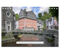 Monschau - Flanieren durch die historische Altstadt (Tischkalender 2026 DIN A5 quer), CALVENDO Monatskalender: Ein fotografischer Streifzug durch Monschau