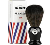 Monsieur BARBIER - Brocha de afeitar vegana para hombre | Genera una espuma densa y cremosa con crema o jabón. Cerdas sintéticas suaves, cómoda para todo tipo de piel.